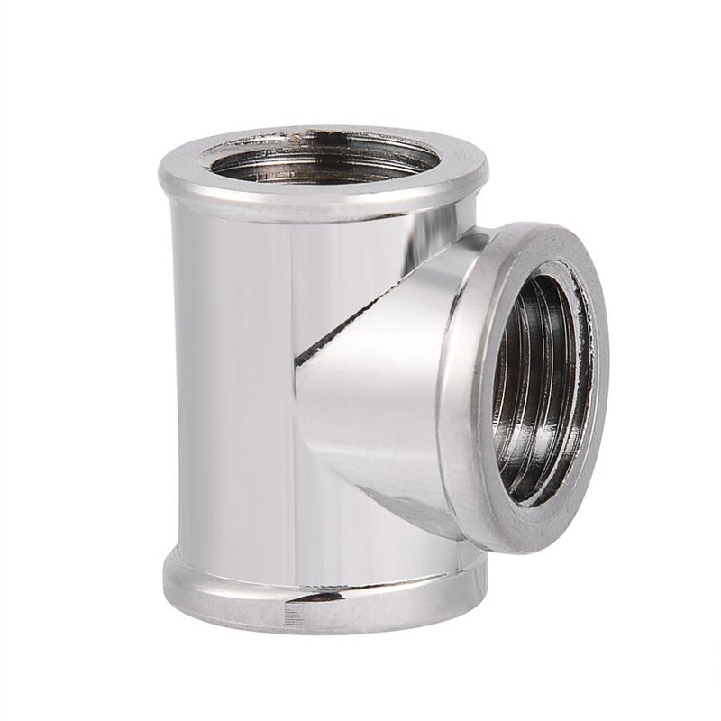 Tangxi PC Water Cooling T Type Fitting,Cooling Tube for Water Cooling Systems,17mm OD G1/4 Inner Thread 3 Way Water Cooling DIY Tube Connector - Image 5